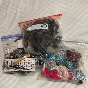 Hair accessories haul grab bags